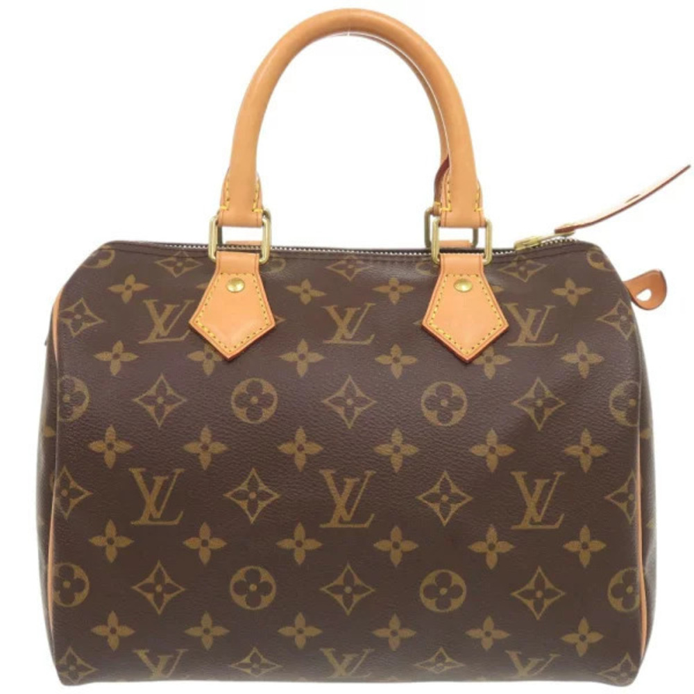 Louis Vuitton Speedy Monogram Handbag Brown